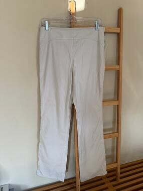 Vintage Louis Vuitton Marc Jacobs Ivory Side Zip Flare Pants Size 38